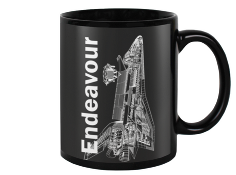 Endeavour Space Shuttle Coffee Mug - Shuttlewear