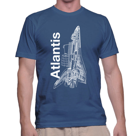 Atlantis Shuttle T-Shirt - Shuttlewear