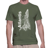 Atlantis Shuttle T-Shirt - Shuttlewear