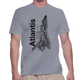 Atlantis Shuttle T-Shirt - Shuttlewear